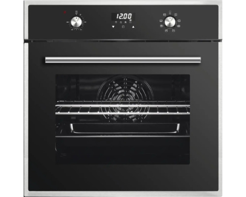 Four encastrable avec affichage numérique et boutons rotatifs