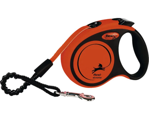 Flexi Xtreme Hundeleine, Rollleine mit Gurtband und Karabinerhaken