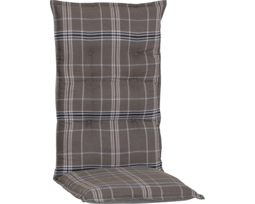 Coussin de chaise à carreaux