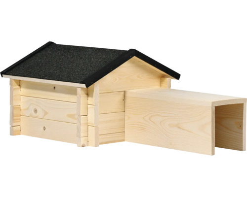 Holzhäuschen mit einem Anbau