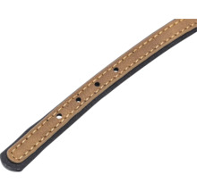 Lederhalsband mit Löchern zur Größenanpassung