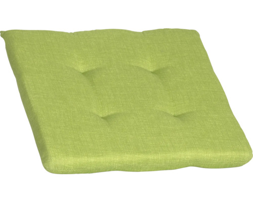 Quadratisches Sitzkissen mit Knöpfen