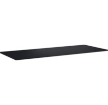 Tablette d'étagère noire