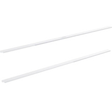 Deux rampes lumineuses LED blanches