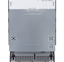 Arrière d'un lave-vaisselle avec pieds réglables