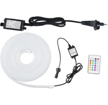 LED-Lichtschlauch mit Transformator und Fernbedienung