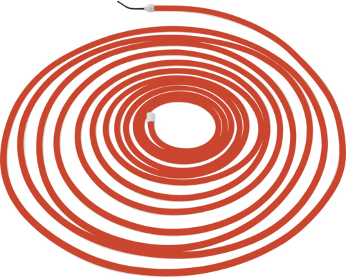 Aufgerolltes Heizkabel