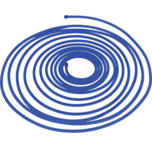 Aufgerollter Wasserschlauch