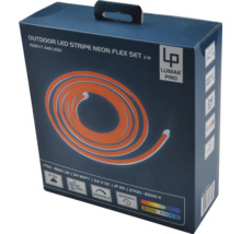 Verpackung einer Outdoor LED Stripe Neon Flex Set mit 3 Meter Länge