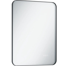 Miroir rectangulaire aux coins arrondis pour la salle de bains