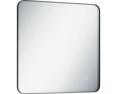 Miroir rectangulaire avec capteur tactile