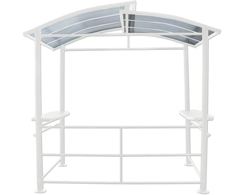 Toit de rechange pavillon BBQ Liora toit de pavillon 10152418 gris Tonnelle de barbecue avec toit