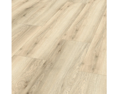 Laminat 8.0 Edersee Eiche Sand Bodenbelag aus Laminat in Holzoptik
