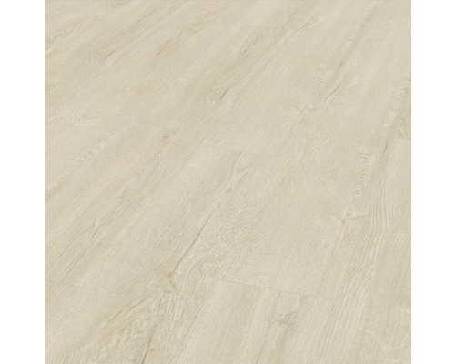 Stratifié Swiss Krono chêne 1380x193x8 mm Surface de sol stratifié claire avec structure en bois