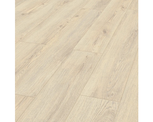 Stratifié Swiss Krono chêne 1375x188x12 mm Sol stratifié posé aspect bois