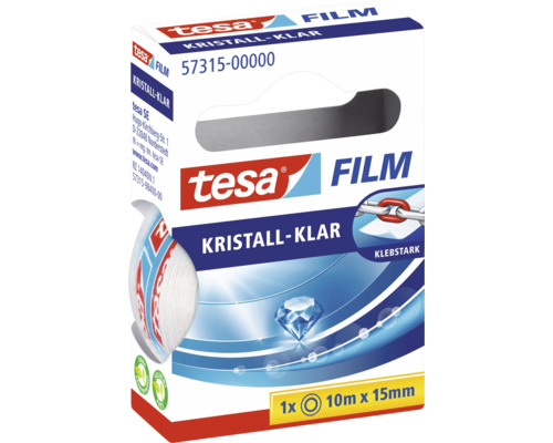Tesa Film Cristallin, 10 m x 15 mm, emballage