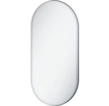Surface de miroir ovale pour salle de bains