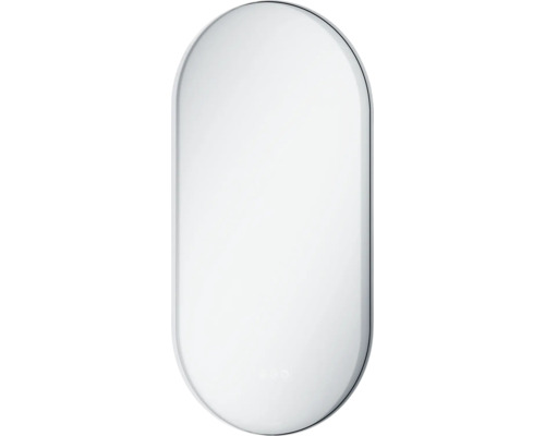 Surface de miroir ovale pour salle de bains