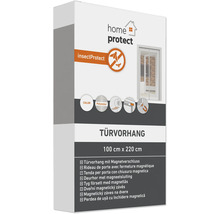 Verpackung eines Türvorhangs mit Magnetverschluss, Größe 100 cm x 220 cm