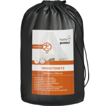 Moustiquaire pour lit simple dans un sac de transport noir