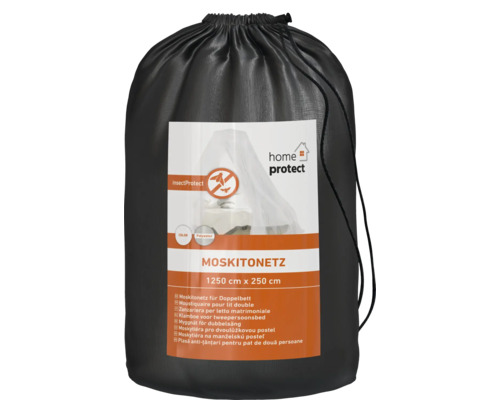 Emballage d'une moustiquaire pour lits doubles, dimensions 1250 cm x 250 cm