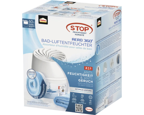Pattex Stop Feuchtigkeit Aero 360 Grad Bad-Luftentfeuchter im Karton