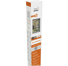 Verpackung eines Rollofensters aus Aluminium mit den Maßen 125 cm x 170 cm von Home Protect