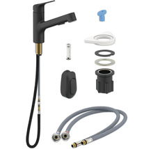 Robinet de cuisine avec accessoires pour l'installation