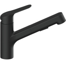 Robinet de cuisine noir avec douchette extractible