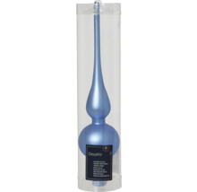Christbaumspitze aus Glas in transparenter Verpackung