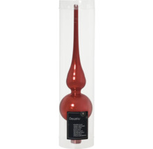 Glas Christbaumspitze in transparenter Verpackung