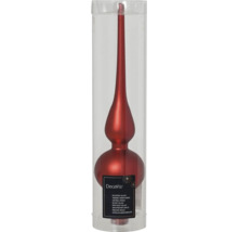 Christbaumspitze aus Glas in Verpackung