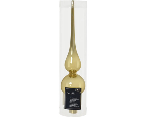 Christbaumspitze aus Glas