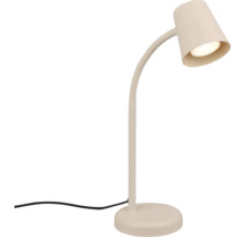 Tischleuchte mit flexiblem Arm und runder Basis