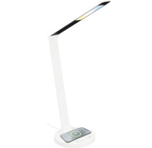 LED Schreibtischleuchte mit kabelloser Ladefunktion für Mobiltelefone