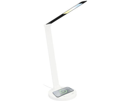 LED Schreibtischleuchte mit kabelloser Ladefunktion für Mobiltelefone