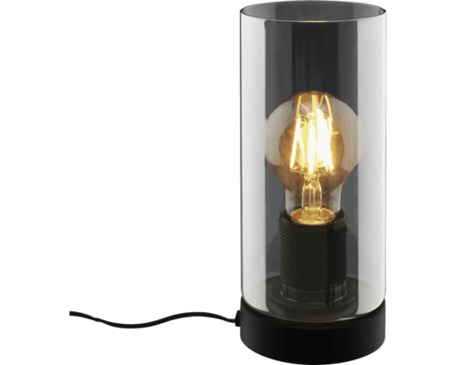 Tischleuchte mit Glaskörper und Leuchtmittel