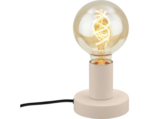Tischleuchte mit dekorativer Glühbirne