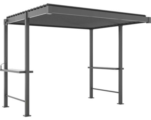 Grillpavillon mit Ablagefläche