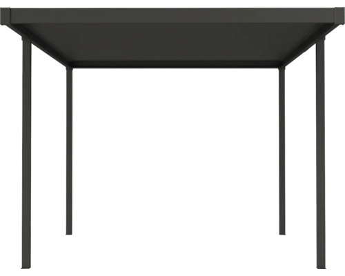 Freistehende Terrassenüberdachung aus Metall