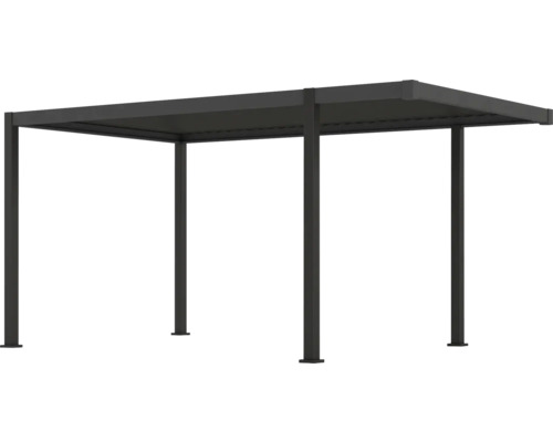 Pergola de terrasse autoportante en aluminium