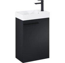Meuble sous-vasque avec lavabo et robinet