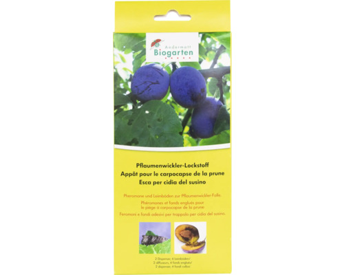 Emballage d'attractif pour carpocapses des prunes Andermatt Biogarten