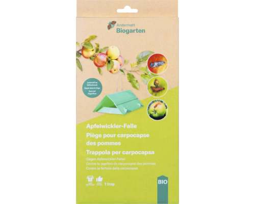 Piège à carpocapse pour la protection contre les larves de carpocapse de la pomme