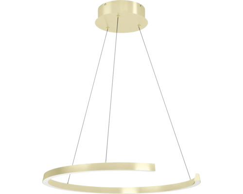 Suspension Labonete LED 24,8 W gold Suspension avec design en forme d'anneau et suspensions filigranes