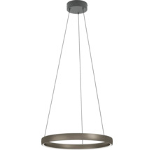 Runde Hängeleuchte mit Seilaufhängung