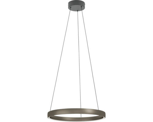 Runde Hängeleuchte mit Seilaufhängung