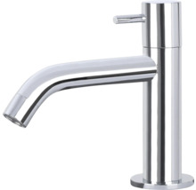 Einzelne verchromte Waschtischarmatur