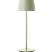 Stehleuchte mit Schirm und rundem Fuss