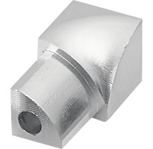 Bouton de meuble en métal en forme de cube